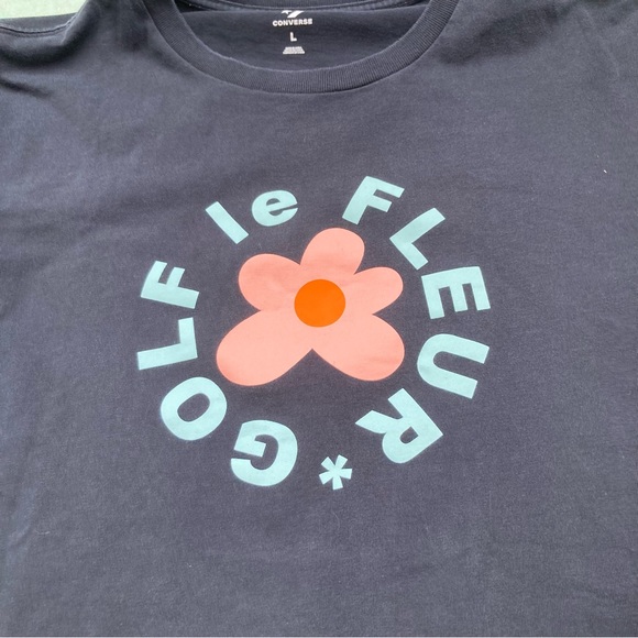 Golf le fleur Tyler the creator x converse beautiful graphic tee - Picture 3 of 5